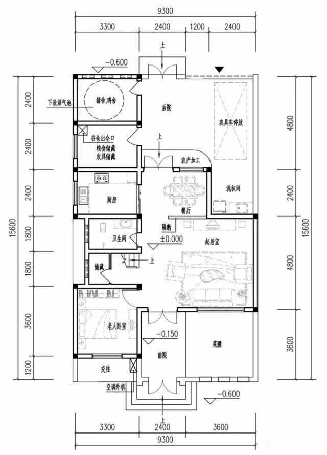 新中式農村雙拼別墅，帶院子每戶只要15萬，2套戶型各有所長！