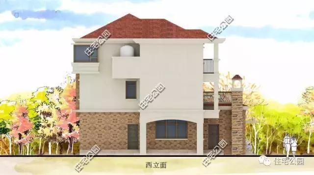 農(nóng)村自建3層別墅13X15米，獨(dú)立廚房、帶柴火房！