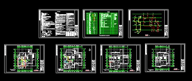 39萬建3層別墅！全套圖紙（建筑，結構，暖通，給排水，電氣）