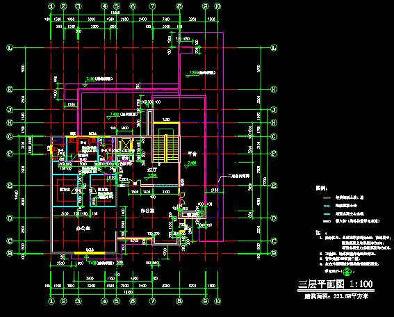 39萬建3層別墅！全套圖紙（建筑，結構，暖通，給排水，電氣）