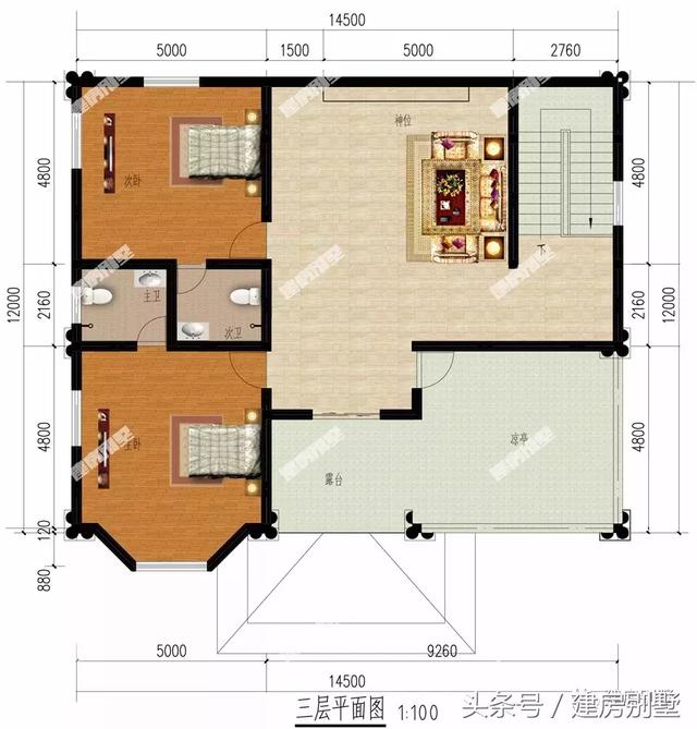 2套氣勢(shì)相當(dāng)?shù)娜龑觿e墅戶型圖，哪套更好？