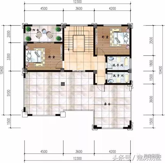 2棟三層歐式自建樓房設(shè)計圖，隨便建一棟不愁找媳婦