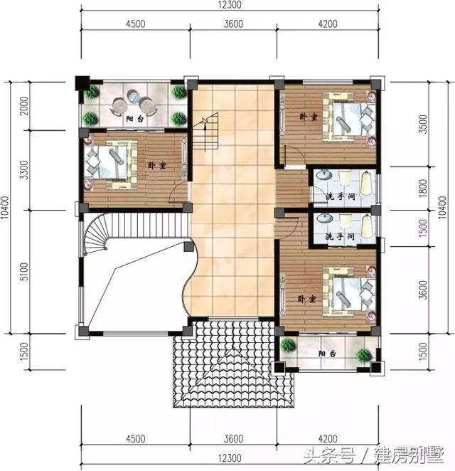 2棟三層歐式自建樓房設(shè)計圖，隨便建一棟不愁找媳婦