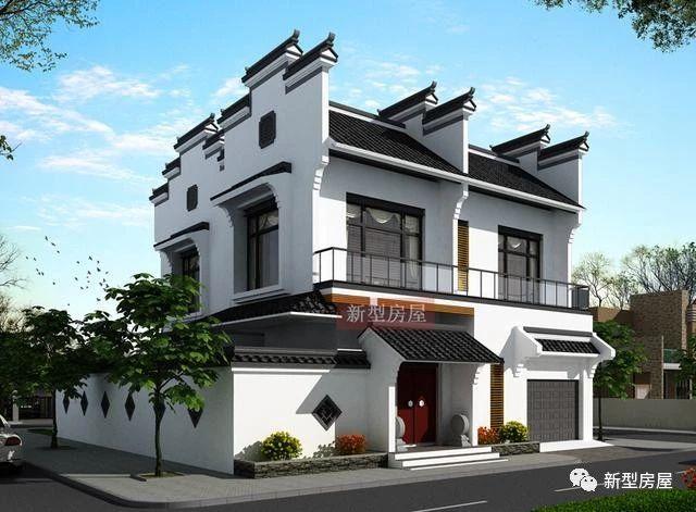 農(nóng)村徽派別墅戶型方案集合！1層2層3層的全都有