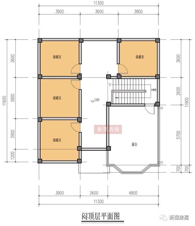 農(nóng)村徽派別墅戶型方案集合！1層2層3層的全都有