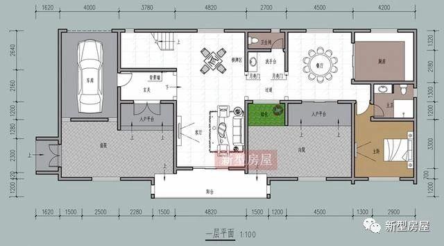 農(nóng)村徽派別墅戶型方案集合！1層2層3層的全都有