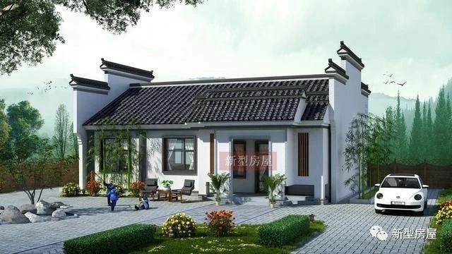 農(nóng)村徽派別墅戶型方案集合！1層2層3層的全都有