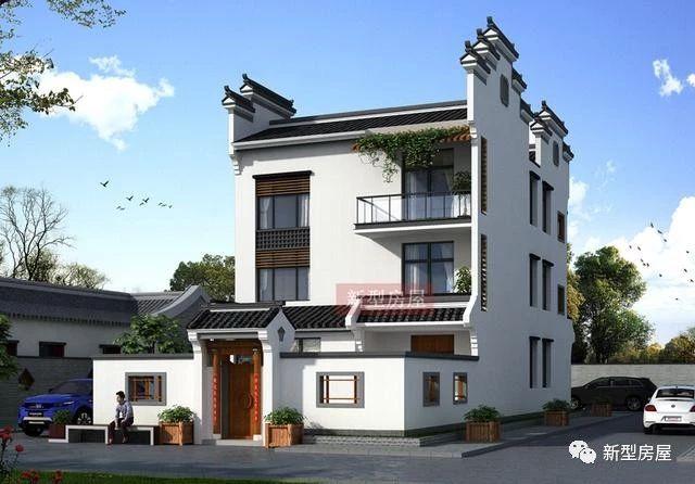 農(nóng)村徽派別墅戶型方案集合！1層2層3層的全都有