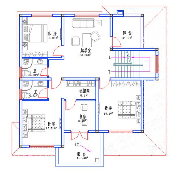 150㎡帶地下室三層別墅全套設(shè)計(jì)方案圖，功能齊全