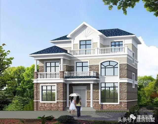 2款開間12米三層自建房屋設(shè)計圖，PK下，你喜歡哪款？