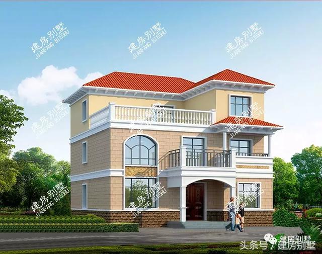 2款開間12米三層自建房屋設(shè)計圖，PK下，你喜歡哪款？