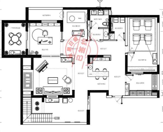 輕奢風(fēng)格別墅修效果圖實(shí)拍，簡(jiǎn)約、現(xiàn)代，不簡(jiǎn)單