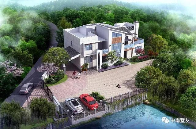 24*10.2m現(xiàn)代別墅外觀效果圖，給您與眾不同的家