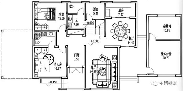 24*10.2m現(xiàn)代別墅外觀效果圖，給您與眾不同的家