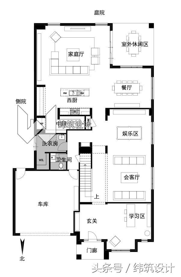 現(xiàn)代風(fēng)格兩層自建房設(shè)計(jì)圖，坡頂、平頂兩種戶型選擇