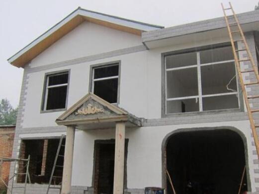 實拍農村小別墅建造全過程，只用了18萬！