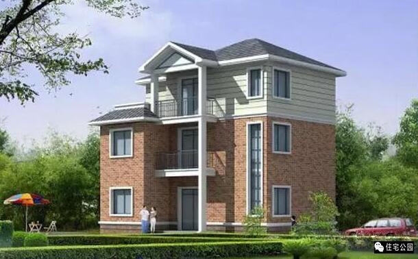 11.4X9米農(nóng)村別墅，5室2廳，帶堂屋！