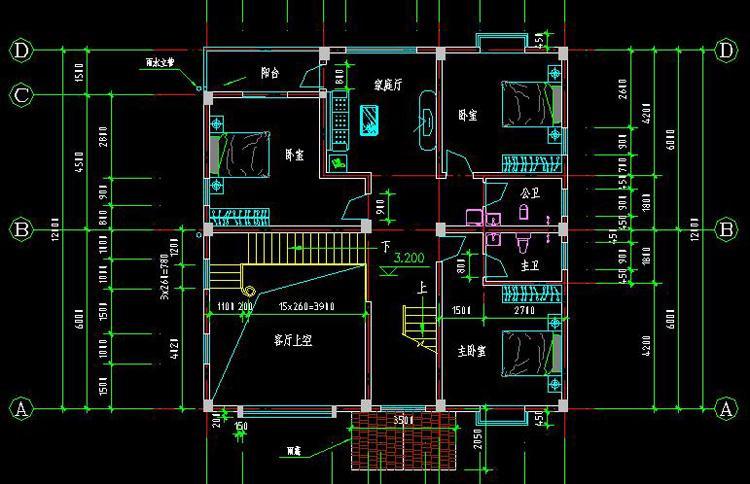 三層帶院子鄉(xiāng)村別墅，建房不能錯過的經(jīng)典戶型！