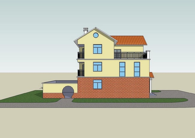 三層帶院子鄉(xiāng)村別墅，建房不能錯過的經(jīng)典戶型！