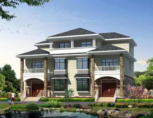 雙拼別墅這么美，還這么便宜，趕緊找鄰居合建吧！