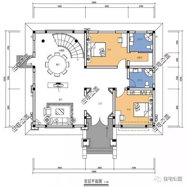 8套農(nóng)村3層實(shí)用別墅，占地不大剛好100平，哪套適合你？