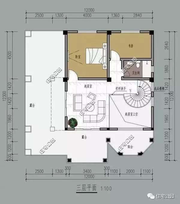 8套農(nóng)村3層實(shí)用別墅，占地不大剛好100平，哪套適合你？