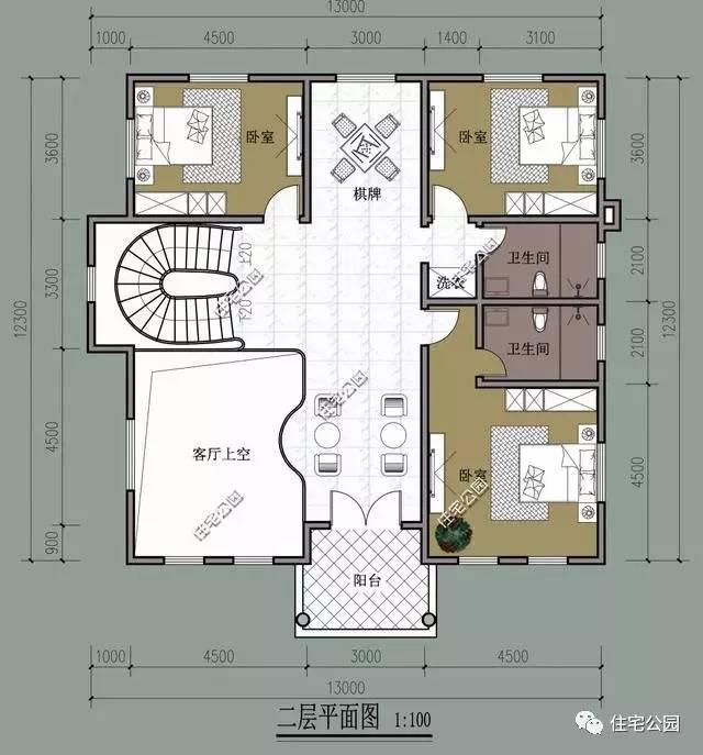 8套農(nóng)村3層實(shí)用別墅，占地不大剛好100平，哪套適合你？