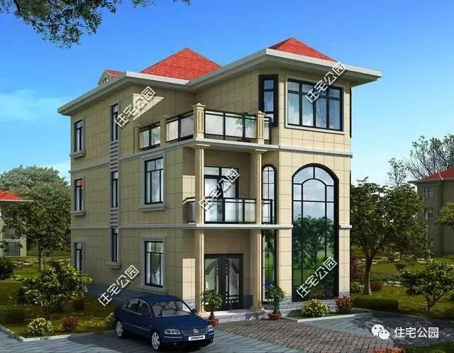 8套農(nóng)村3層實(shí)用別墅，占地不大剛好100平，哪套適合你？