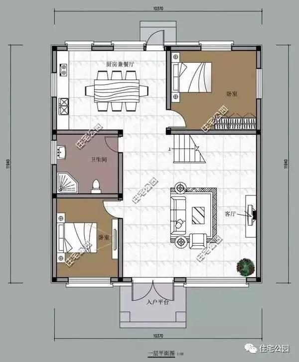 8套農(nóng)村3層實(shí)用別墅，占地不大剛好100平，哪套適合你？