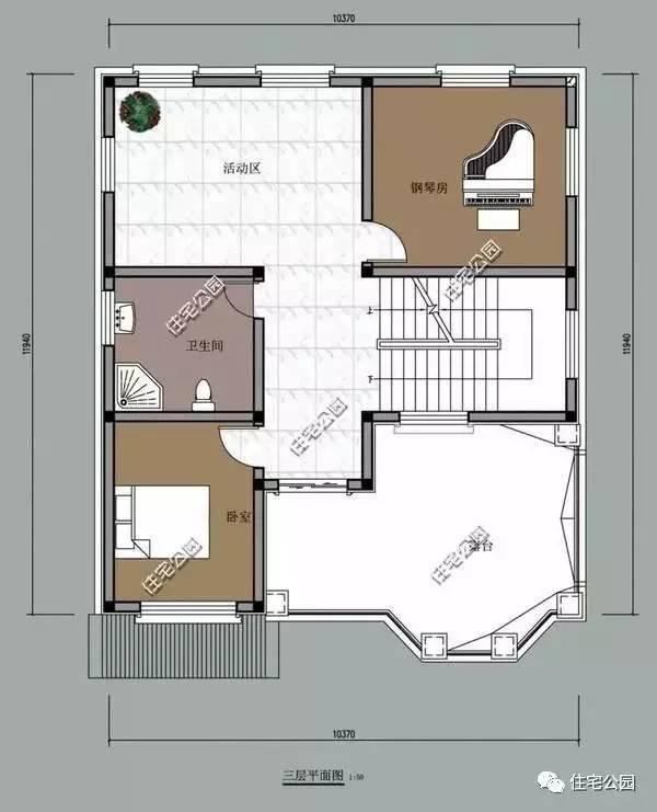 8套農(nóng)村3層實(shí)用別墅，占地不大剛好100平，哪套適合你？