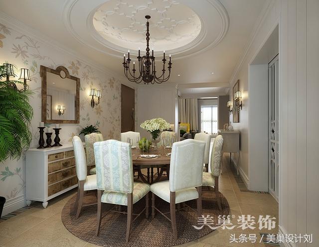 駐馬店380平美式別墅裝修案例 這樣的效果是在拉仇恨么！