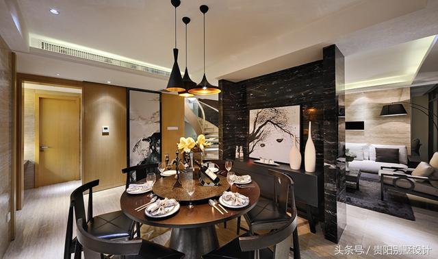 這樣的別墅裝修設計，既是對別墅的尊重又是建筑形態(tài)的精確洞察！