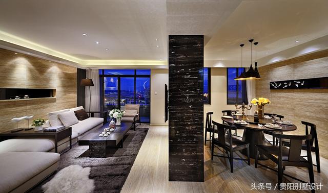 這樣的別墅裝修設計，既是對別墅的尊重又是建筑形態(tài)的精確洞察！