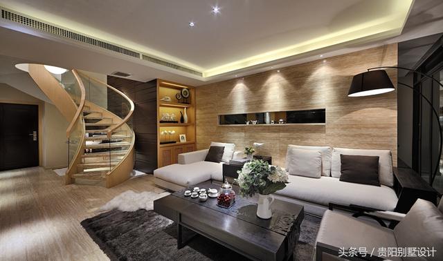 這樣的別墅裝修設計，既是對別墅的尊重又是建筑形態(tài)的精確洞察！