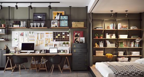 本以為小戶型公寓不好設計，沒想到裝出來這么美！堪比大別墅！