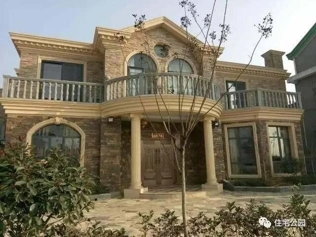 曬曬我家新蓋起來的別墅，花費(fèi)50w，這樣式村里找不出第二家！