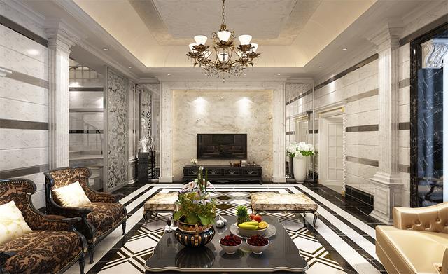 歐式風(fēng)格｜380平別墅裝修出品位優(yōu)雅的生活！