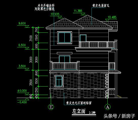 三層13.8×8.10農(nóng)村自建房！