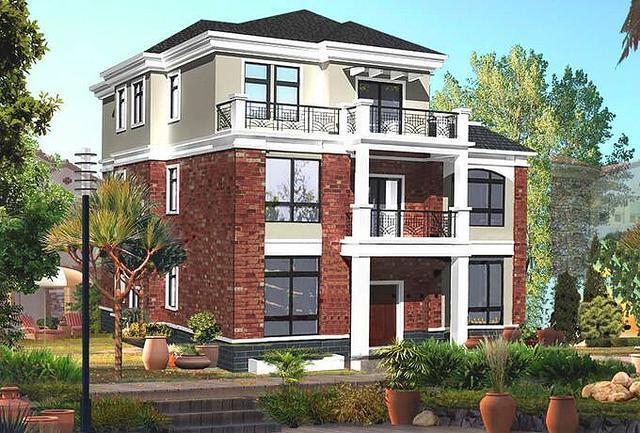 不要命了！這么華麗的40萬農村別墅你也敢蓋？