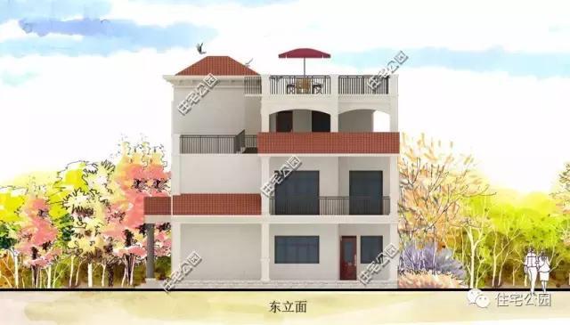 12X13米農(nóng)村別墅設(shè)計，造價25萬，實用！