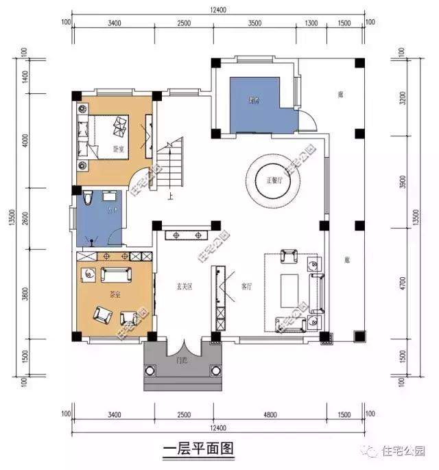12X13米農(nóng)村別墅設(shè)計，造價25萬，實用！