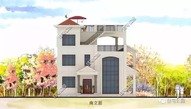 12X13米農(nóng)村別墅設(shè)計，造價25萬，實用！