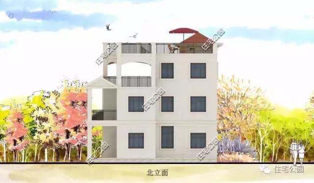 12X13米農(nóng)村別墅設(shè)計，造價25萬，實用！