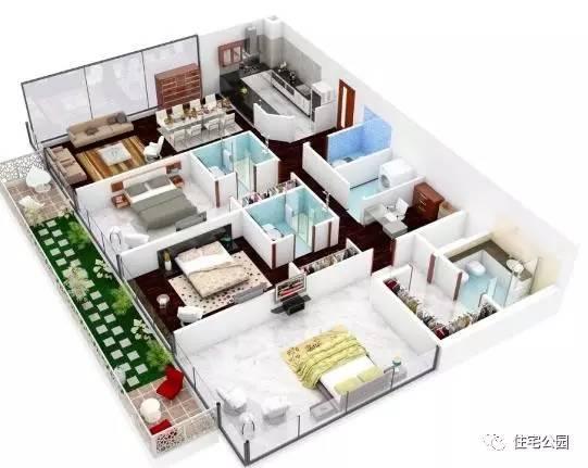 農(nóng)村別墅是該換個角度了，3D全景展示看的更清楚！