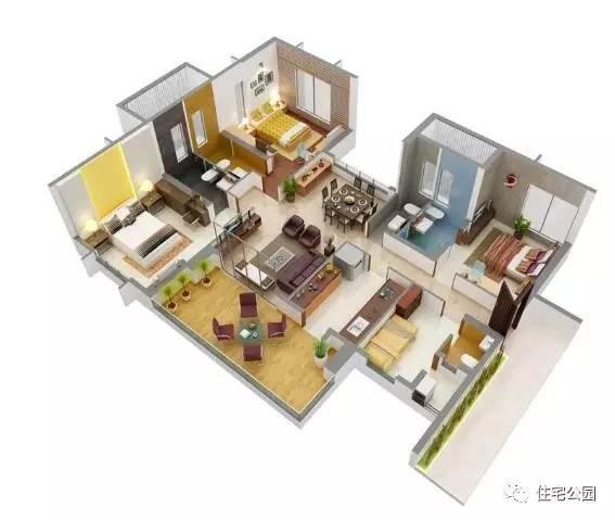 農(nóng)村別墅是該換個角度了，3D全景展示看的更清楚！