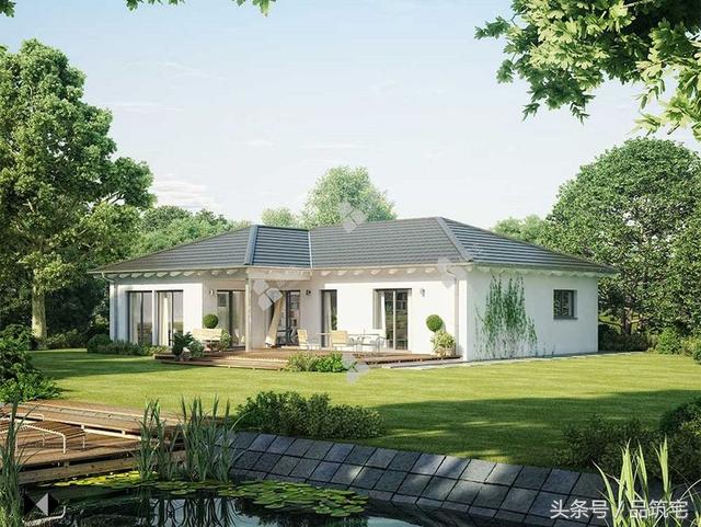 5套一層自建平房戶型圖，有20萬(wàn)就能隨便挑著建