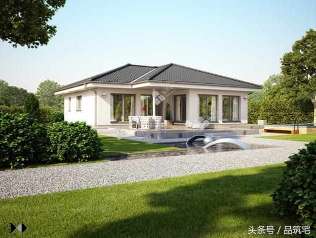 5套一層自建平房戶型圖，有20萬(wàn)就能隨便挑著建