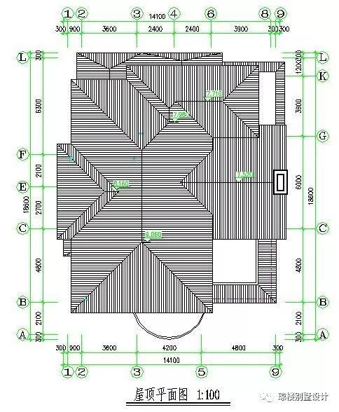 二層美式帶煙筒造型漂亮的別墅戶型方案，喜歡的才是最好的