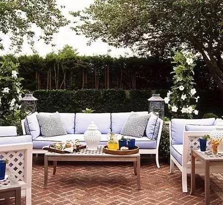 17x23m花瓣形雙拼別墅，帶戶外餐廳