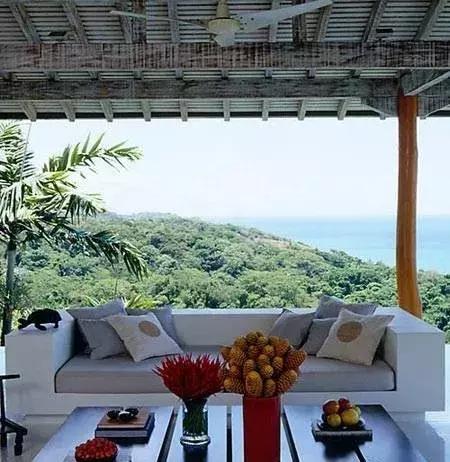 17x23m花瓣形雙拼別墅，帶戶外餐廳